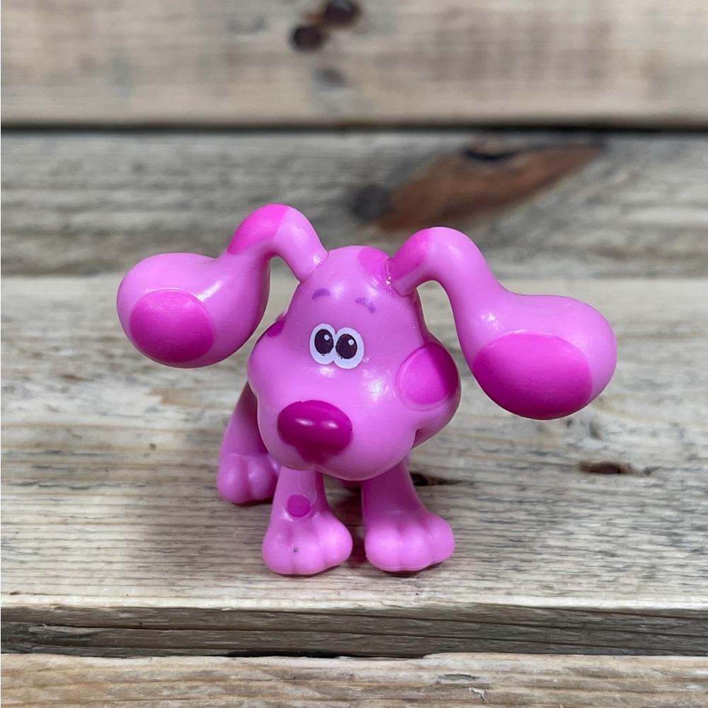 Blues Clues Figure 2” Magenta Dog 2019 Viacom Nick Jr Animal TV Show Puppy Toy